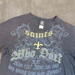 NFL Team Apparel New Orleans Saints Who Dat Graphic Tee